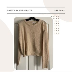 Nordstrom Knit Tan Sweater